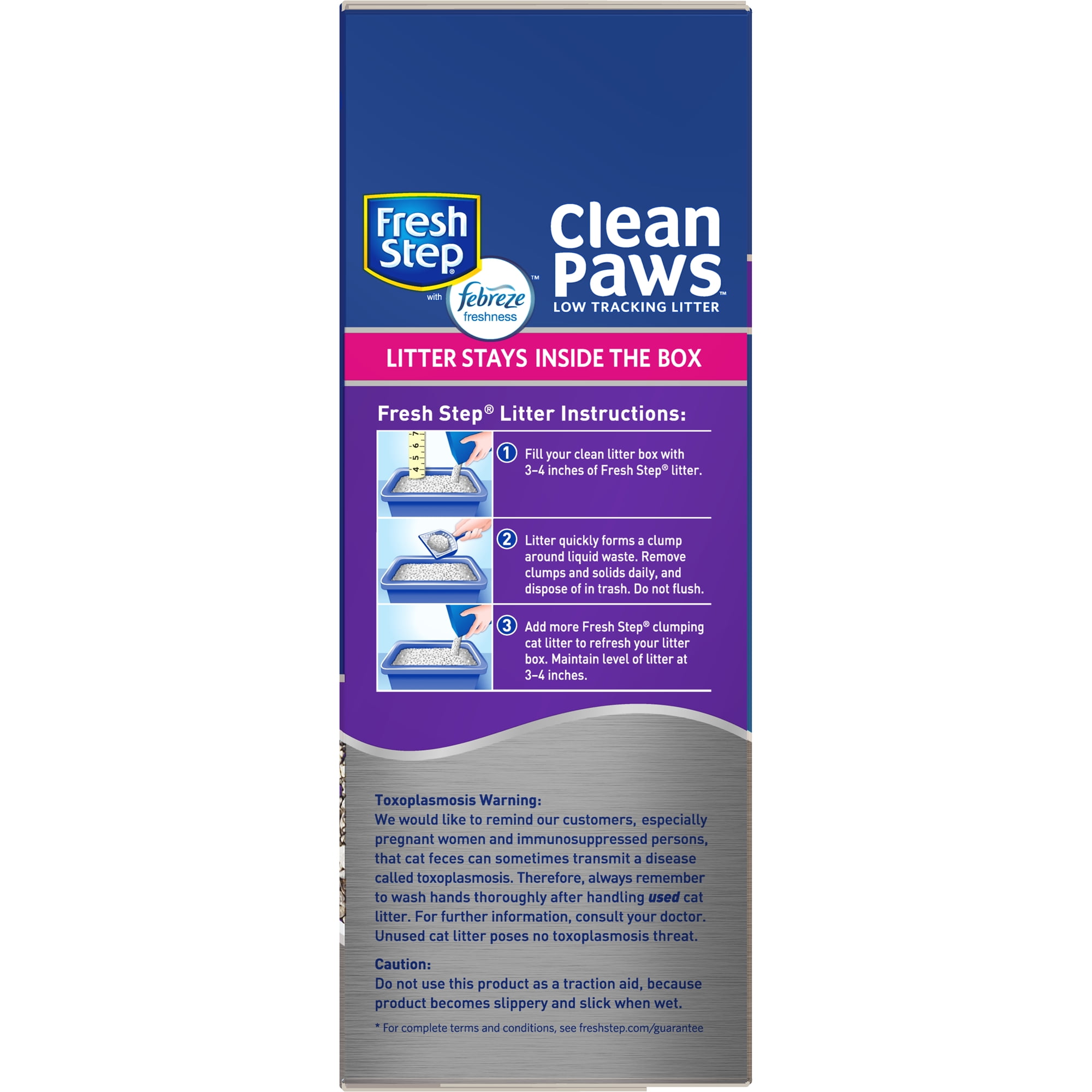 Fresh step non tracking litter sale