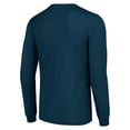 thumbnail image 3 of Men's Starter Navy Columbus Blue Jackets Four Team Name Logo Long Sleeve Graphic T-Shirt, 3 of 3