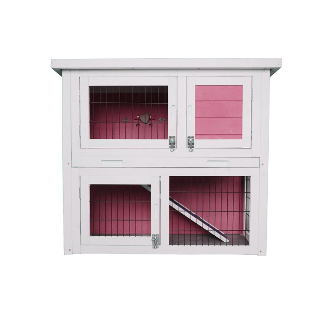 pink rabbit hutch