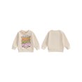 thumbnail image 2 of Mommy and Me Halloween Sweatshirts Long Sleeve Funny Letter Print Pullover Sweater Tops Family Matching Outfits, 2 of 9