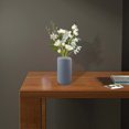 thumbnail image 5 of 8" Modern ABS Flower Vase - Ribbed Textured Small Decorative Vase for Pampas Grass & Stems - Farmhouse Chic Centerpiece for Tables, Shelves & Mantels, 5 of 7