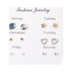 thumbnail image 1 of Pendientes para mujer, regalos para mujer, 7 pares de pendientes de viaje, pendientes de moda con temperamento, pendientes de moda., 1 of 3