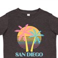 thumbnail image 4 of Inktastic San Diego California Beach Vacation Girls Toddler T-Shirt, 4 of 5