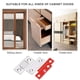 thumbnail image 4 of Jooheli Imán para Gabinete, Cierre Magnético, Paquete de 8, Puerta de Cierre Magnético Ultrafino, Autoadhesivo para Cierre, Imán de Pargo, Puertas, Muebles, Imanes para Armario de Cocina, Cerradura, 4 of 7