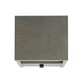 thumbnail image 6 of Hooper Two Drawer Wooden Accent Side Table, Gray Wash, 6 of 6