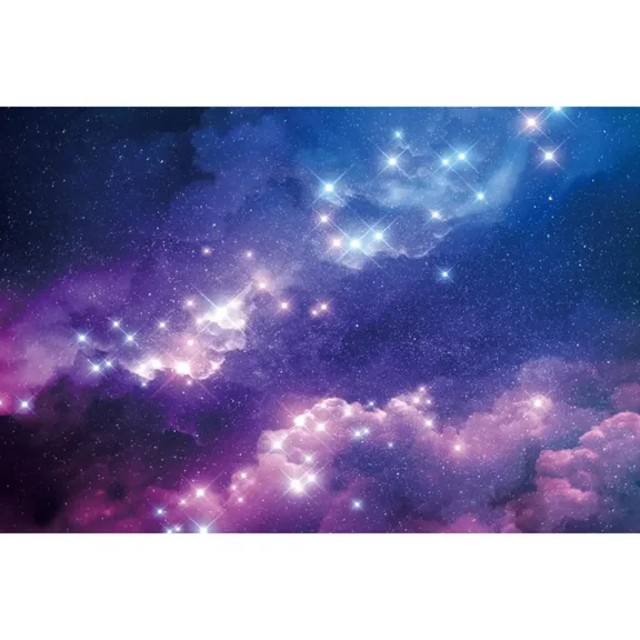 Galaxy Nebula Planet Backdrop for Photography Universe Outer Space Star Background Boys Birthday Party ration Props