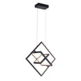 thumbnail image 5 of Modern LED Pendant Lights, Contemporary Dimmable Chandeliers, Adjustable Black Square Cube Ceiling light Fixture, Creative 3000K Pendant Light for Dining Room Living room Bedroom Kitchen Island Hall, 5 of 7