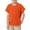 Orange, variant on Unisex Children's Basic Short Sleeve Pocket Tee CrewNeck T-Shirt for Boys and Girls, Solid Color Comfy Top