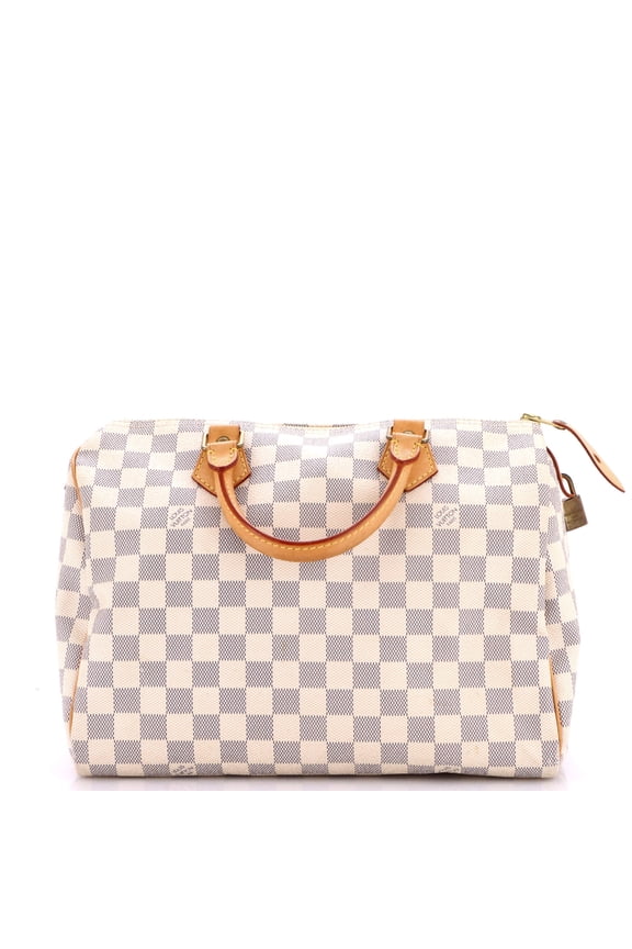 Pre-Owned Speedy Handbag Damier 30 By Rebag