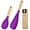 Berry, variant on AUR Cooking Spoon and Rice Scooper for Nonstick Cookwares, Great for Cooking and Serving Sturdy BPA-Free Matte Silicone, Wood Handle Spoon for Mixing, Scoop, and Scrape (BERRY)