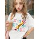 thumbnail image 1 of Young Boy's/Girls "Back To School Cotton Graphic Tees, Back To School Clothes Girls, Black Summer Tops With Pencil Design, Gift For First Day of School, Fun, Cute, Personalized" Kids Clothe, 1 of 6