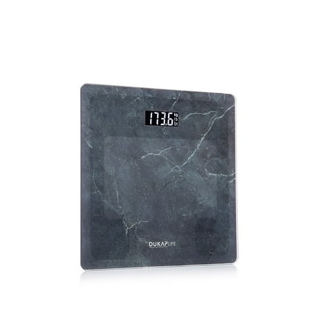 DUKAP LIFE Digital Bathroom Body Weight Scale -GREY QUARTZ