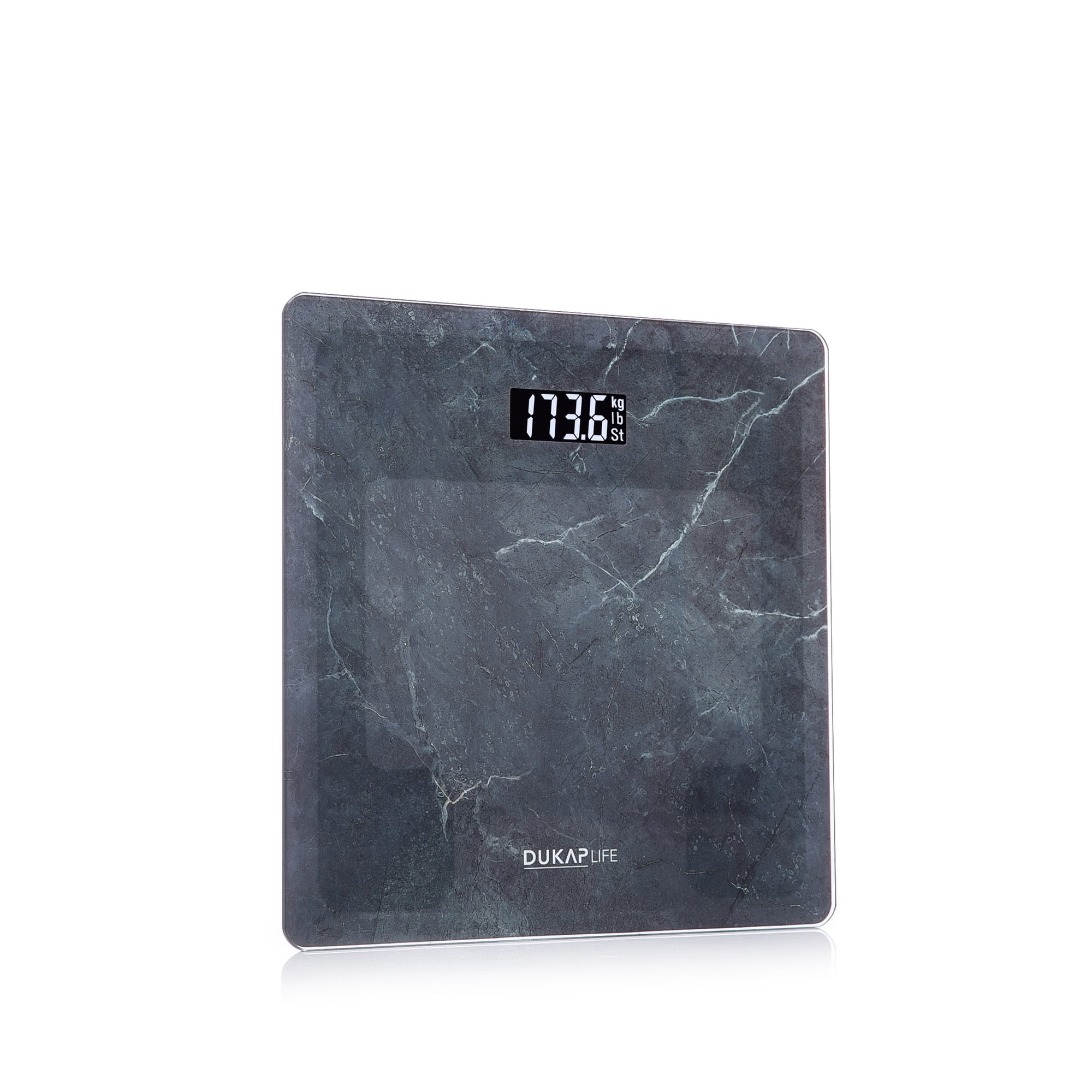 DUKAP LIFE Digital Bathroom Body Weight Scale -GREY QUARTZ