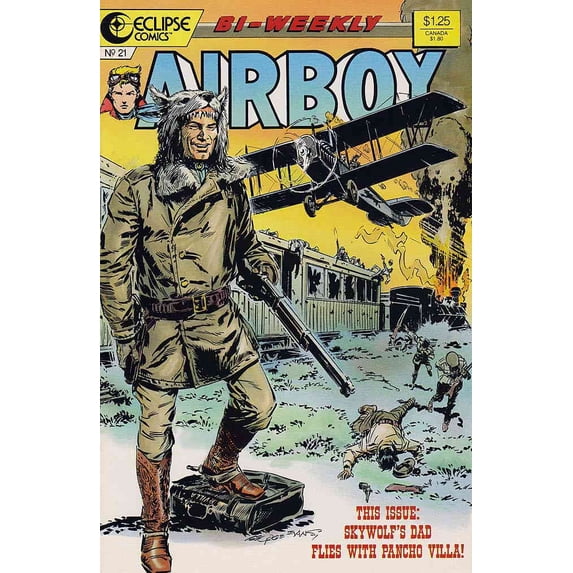 Airboy #21 VF ; Eclipse Comic Book