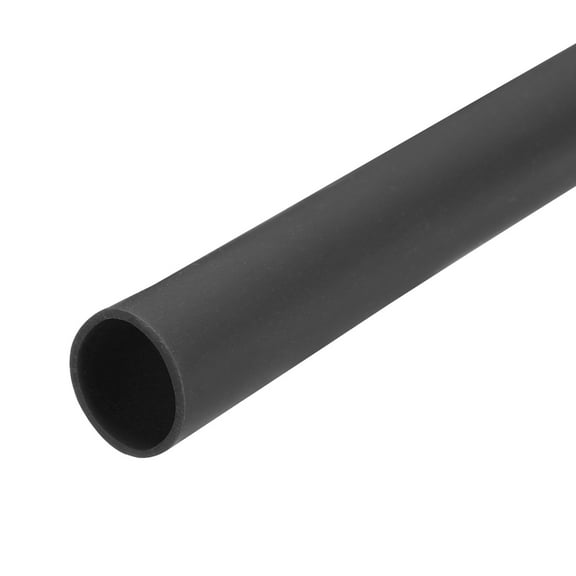Silicone Heat Shrink Tubing 1.7:1 Ratio 0.47"(12mm) ID x 0.55"(14mm) OD 3.3ft Silicone Rubber Hose Black