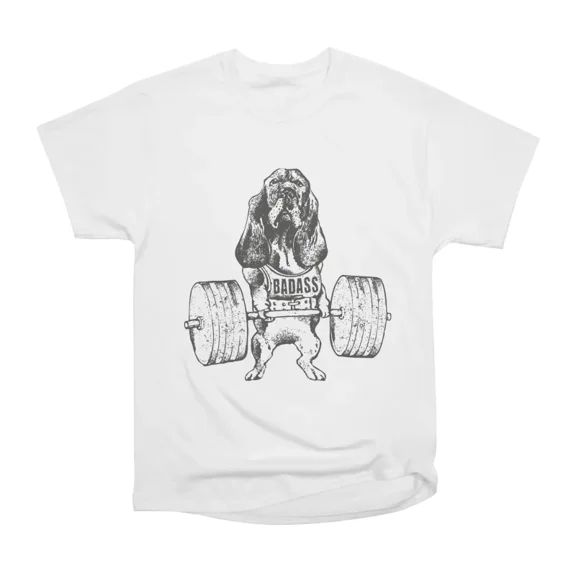 Basset Hound Lift T-Shirt Tee Gift For Him Merch For Her Apparel For Friend