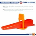thumbnail image 3 of Tile Leveling System (5/32 Inch) – 300 Tile Spacers & 300 Reusable Wedges – Perfect for Seamless Floor & Wall Tile Installation – 4mm Ceramic & Stone Spacers, 3 of 6