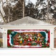 thumbnail image 3 of LLQkigsxse Colorful Banner Holiday Cheer Garage Festive Christmas Banner with Bright Colors Festive Design for Auto Enthusiasts Home Garages Easy Hanging Durable Material, 3 of 3