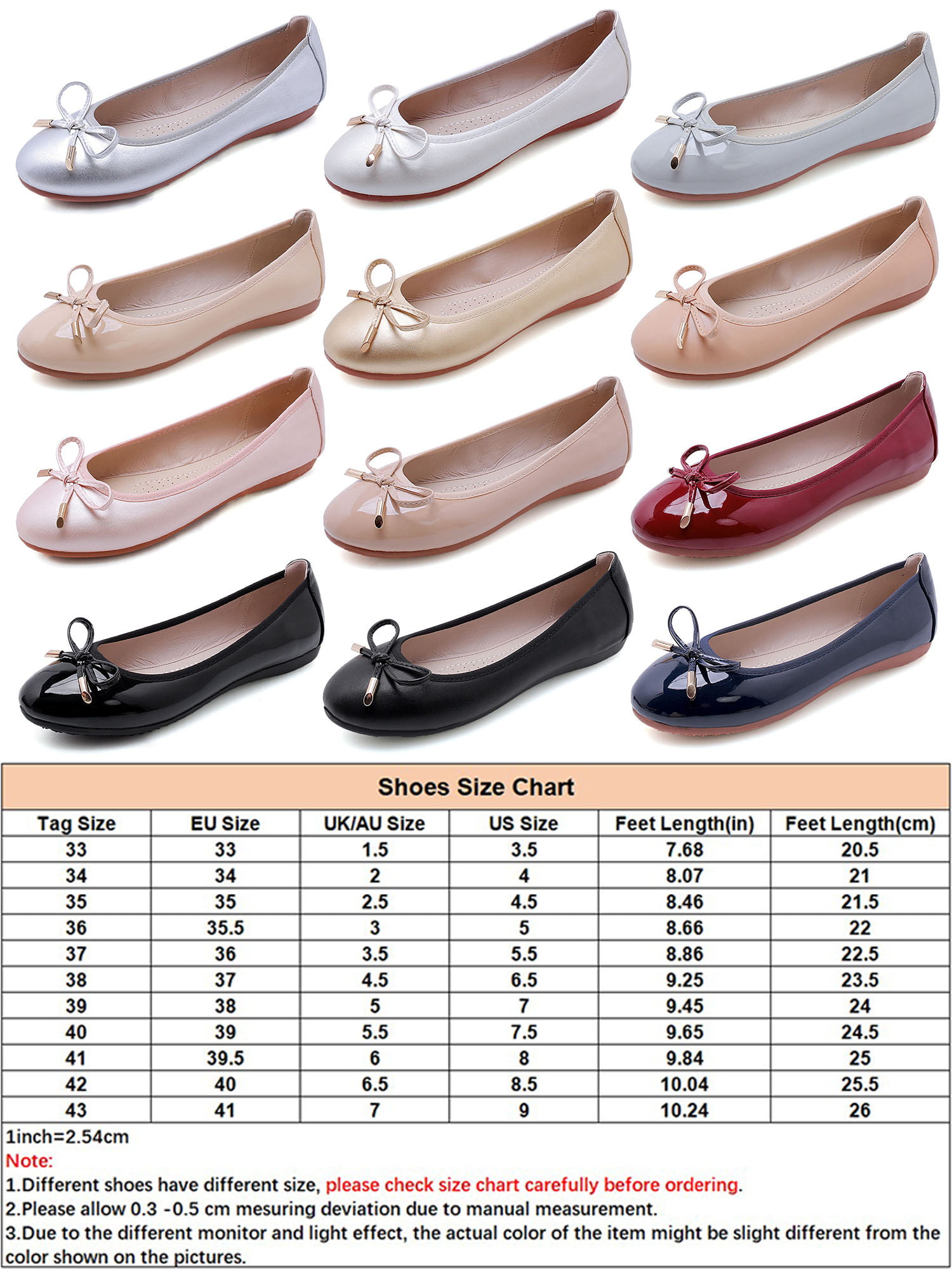 Louis Vuitton pumps flat shoes round toe suede leather 35/5 LV women ballet  W/B