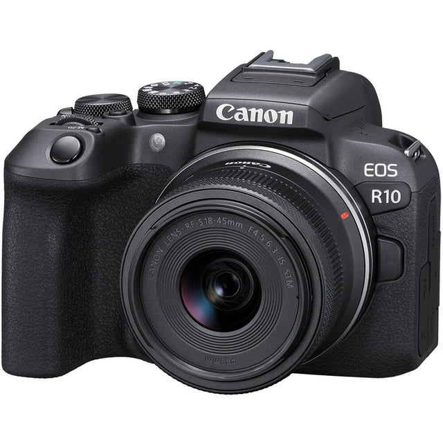 Canon EOS R10 Appareil Photo Sans Miroir avec Objectif RF-S 18-45mm f/4.5-6.3 IS STM
