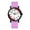 Black Lilac, variant on Blekon Nurse Watch Medical Scrub Colors for Female Adult - Red Pulsometer, Day/Date, Water Resistant