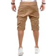 thumbnail image 3 of Mens Sport Pure Color Bandage Casual Loose Sweatpants Drawstring Shorts Pant, 3 of 9