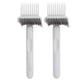 thumbnail image 1 of 2 cepillos limpiadores de peines para el cabello, mango ergonómico, cepillo para el cabello, peine con garra para eliminar el polvo, 1 of 10