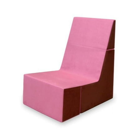 Cubit Chair 17C-010006 Microsuede Pink Burgundy Folding Chair