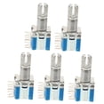 thumbnail image 5 of Tineasur 5-Pack Replacement Rotary Encoder with Metal Body for Accurate and Circuit Switching Control, 5 of 8