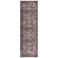 thumbnail image 2 of Safavieh Tucson Forrester Oriental Machine Washable Runner Rug, Navy/Rust, 2'6" x 10', 2 of 11