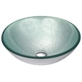 thumbnail image 4 of Anzzi LSAZ055-095 Spirito Series Deco-Glass Vessel Sink in Churning Silver with Harmony Faucet in Chrome, 4 of 4