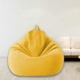thumbnail image 5 of 1pc Classic Sofa Chairs Lazy Lounger Bean Bag Storage Chair Indoor Outdoor Home Garden, 5 of 6
