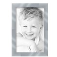 thumbnail image 2 of ArtToFrames 8" x 14" Stainless Steel Picture Frame, 8.5x14 inch Silver MDF Poster Frame (WOM-5313),  Pack, 2 of 8