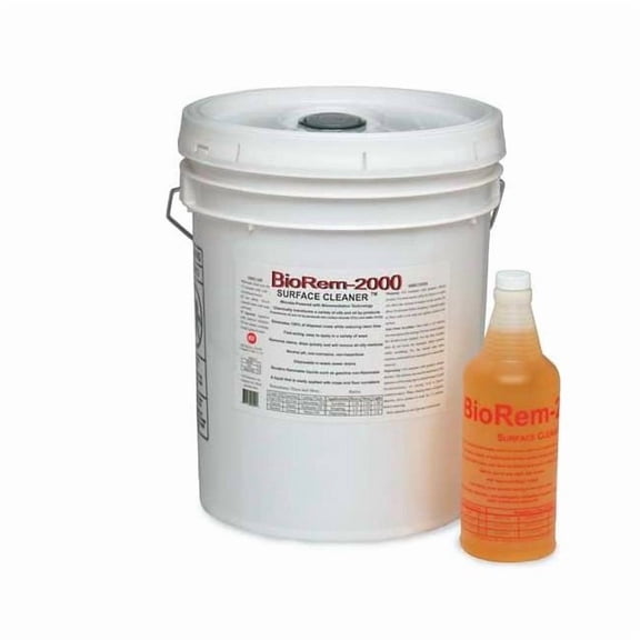 Biorem-2000 Cleaner/Degreaser, Pail, 5 gal, Bland 8008-005