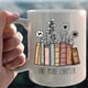 thumbnail image 4 of de Café de Cerámica con Diseño Floral, de Oficina, de Regalo, un Regalo de Doble Cara para Amantes de los Libros, 4 of 5