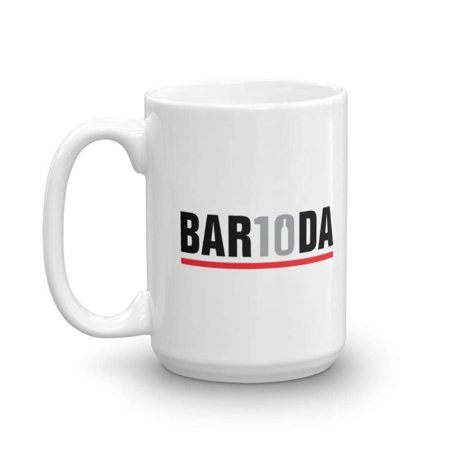 Bar10da Bartending Slang Pun Label Coffee & Tea Gift Mug, Stuff, Accessories, Décor, Items, Products, Utensils, Containers & Supplies For The Best Men & Women Bartender, Barista Or Mixologist