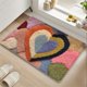 thumbnail image 3 of Alfombra de Puerta Delantera Entrada Interior Día de San Valentín Almofada de Bienvenida 40x60cm Corazón Rojo Rosa Diseño Dulce, Decoraciones Del Porche Delantero Al Aire Libre, 3 of 6
