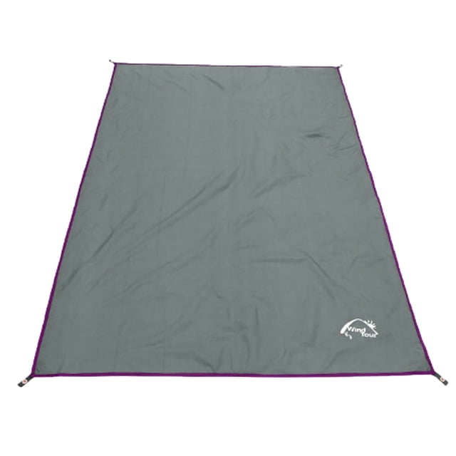 S SERENABLE Waterproof Footprint Tent Tarp 150-220cm Gray