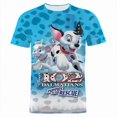 thumbnail image 1 of Hundert Und Eine Dalmatiner Männer der Kleidung Hund Cartoon Anime 3D Druck Kinder camiseta Sommer Kurzarm Frauen camisetas xuanjing unisex, 1 of 2