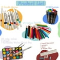 thumbnail image 2 of 88 pcs Art Set for Painting Coloring Drawing,Luxury Portable Art Box (Blue), Art Supplies , Gift Kit, 2 of 7