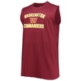 thumbnail image 2 of Men's Fanatics Burgundy Washington Commanders Heart 'N' Soul Muscle Tank Top, 2 of 3
