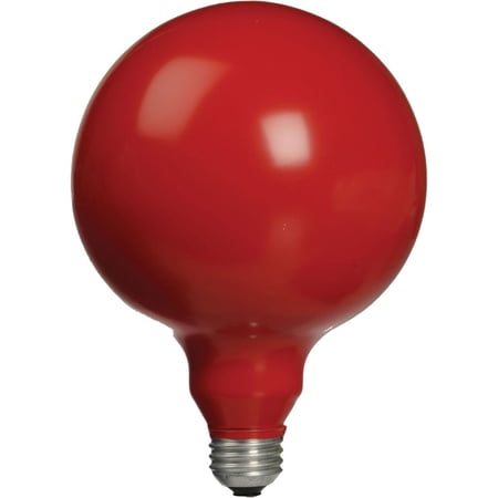 Adorama Jumbo Safelight Bulb 25 Watt Light Red (1A) Filtered