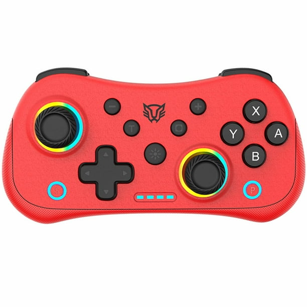Gamepad BALAM RUSH KONTROL POCKET G555 Conexion Dual Bluetooth 5.0 / USB-C Switch Android iOS PC Rojo BR-942584