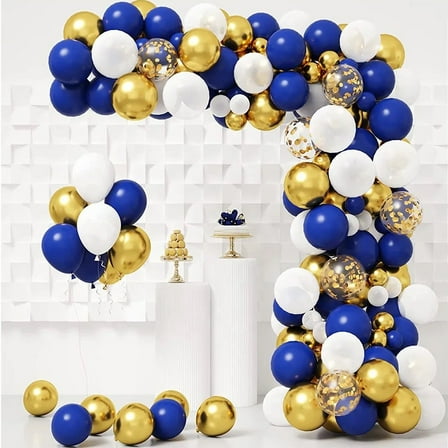 Auto Beyond 145PCS Navy Blue Balloon Garland Arch Kit,for Birthday Party Decorations, Wedding, Bridal Shower, Baby Shower