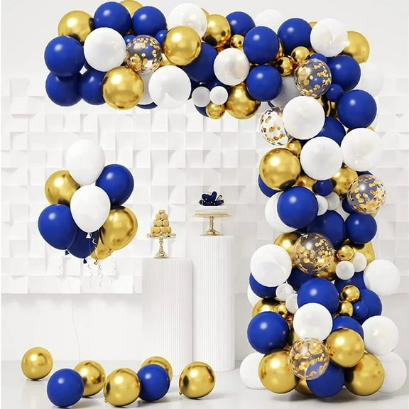 Auto Beyond 145PCS Navy Blue Balloon Garland Arch Kit,for Birthday Party Decorations, Wedding, Bridal Shower, Baby Shower