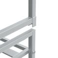 thumbnail image 5 of 3-tier Stackable Metal Panel Shoes Rack, 5 of 6