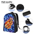 thumbnail image 5 of Prestonplayz Pizza Backpack 3D Print Lightweight Bookbag Casual Sport Daypack Travel Bag Laptop, 5 of 8