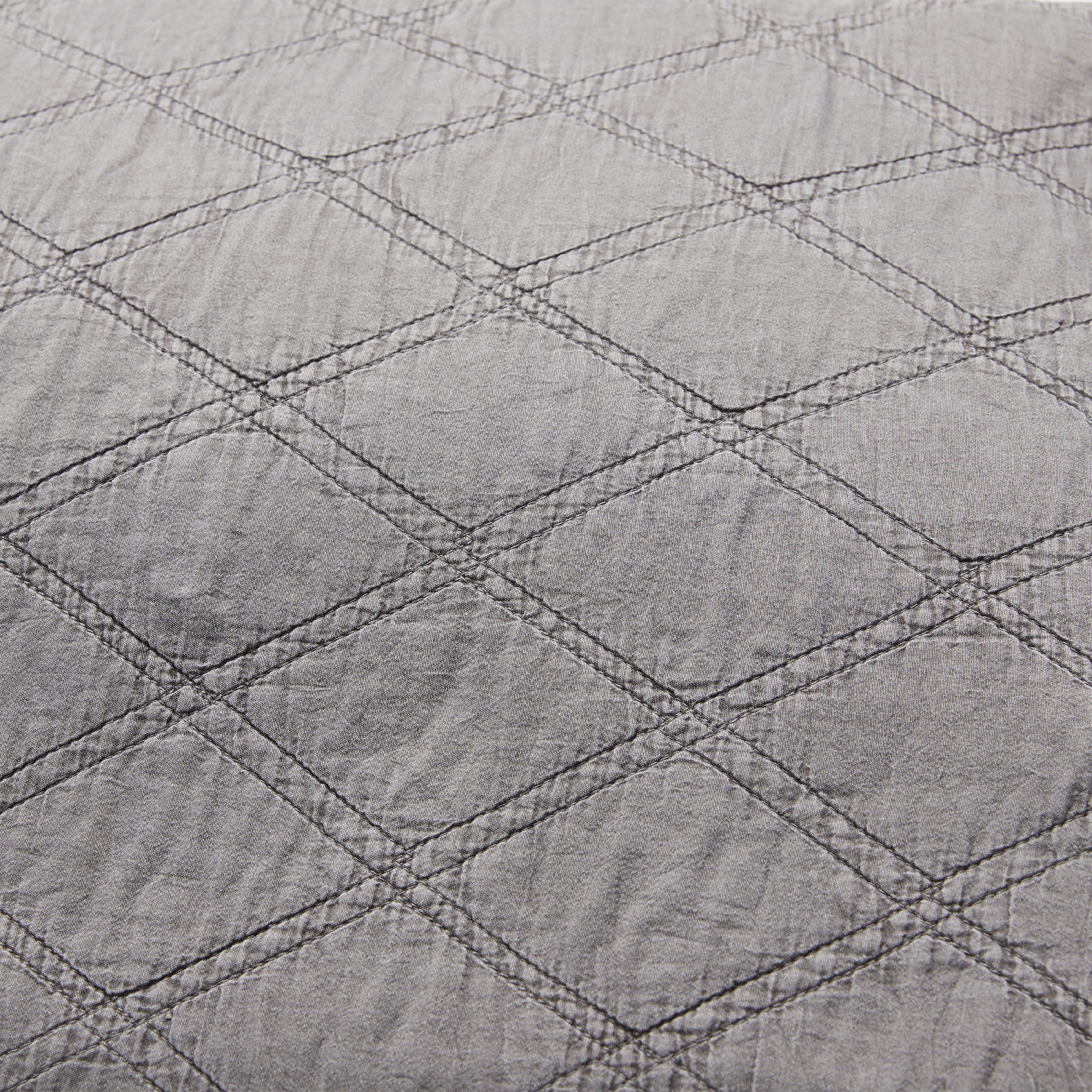 MoDRN Scandinavian 5 Piece Washed Microfiber Quilt Set