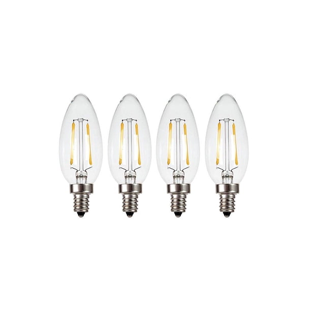 E2 Led Candelabra Bulbs e12 Led Filament Bulbs c35 Candle Light Bulbs