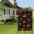 thumbnail image 4 of Black Halloween Pumpkin Faces Fall Garden Flags 28"x40" Double Side,Small Yard Flags for Outside,Outdoor Fall Decor,Autumn Funny Garden Flag Yard Decoration, 4 of 5